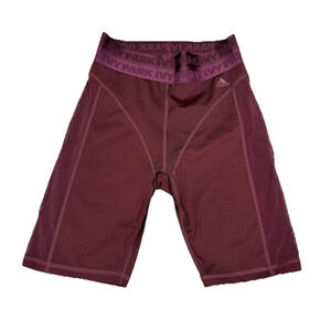 Adidas x Ivy Park Womens Maroon Red Cycling Shorts *Read